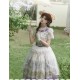 Yingluofu Rabbit Vine Story Grape-Themed Top Skirt and Choker Set(Pre-Made/Full Payment Without Shipping Cost)
